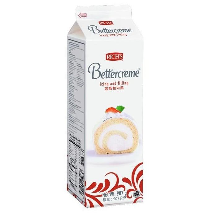 

(Good) RICH RICHS RICHS Bettercreme 907 Gram Butter Cream Icing Filling