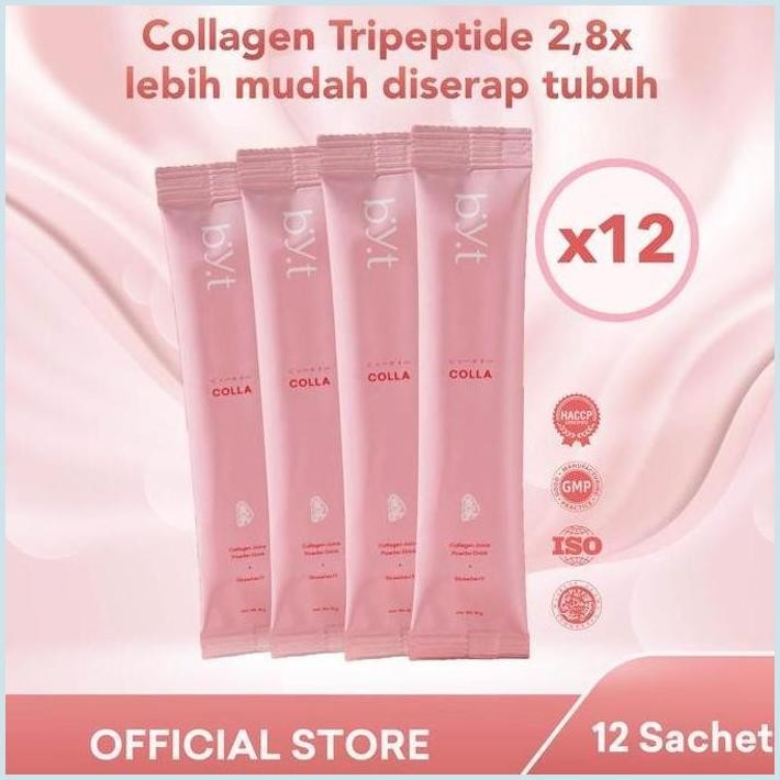 NEW BYT COLLA 12 SACHET - KOLAGEN / COLLAGEN TRIPEPTIDE TERLARIS