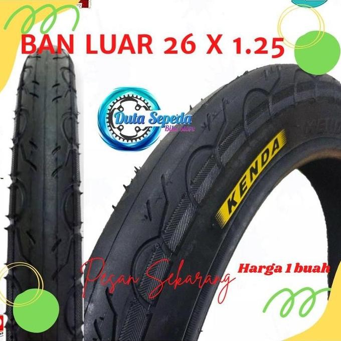 Promo BAN LUAR SEPEDA UKURAN 26 X 1.25 // 26x1.25 // 26X125 // 26 X 125 COD