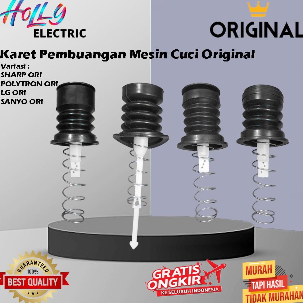 Promo Xtra Ter-46 1 Set Karet Pembuangan Mesin Cuci Sharp Original Viral Gfd-6