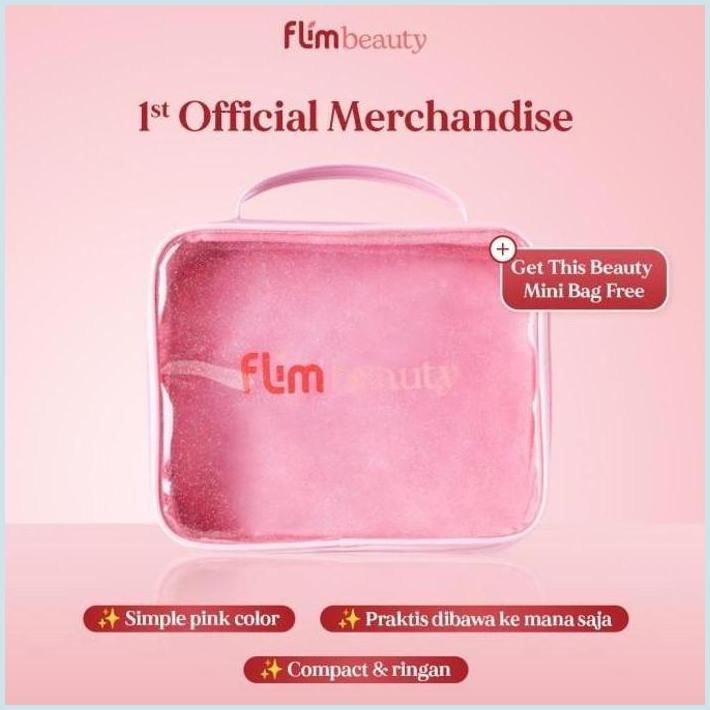 NEW [LIMITED EDITION] FIT & GLOW KIT FREE BEAUTY MINI BAG (TP FLIMTY MANGO) TERLARIS