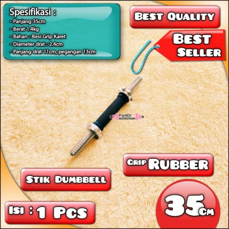 [ STIK RUBBER ] BARBEL 10KG / DUMBBELL SET 10KG-1 SET 10KG