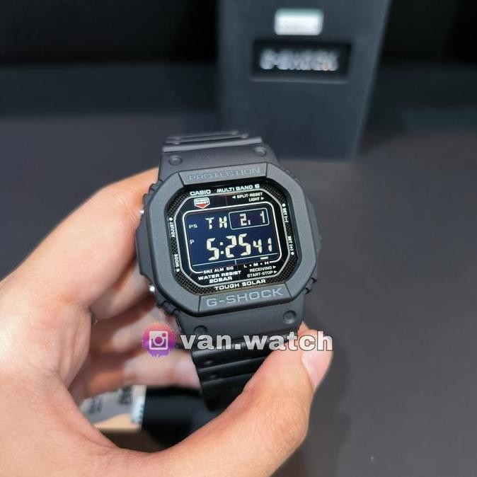 Ready  Casio Gshock GW M5610U-1B Multiband Tough Solar Original