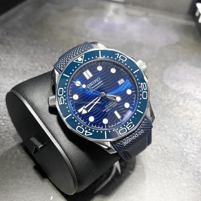 Ready  Seiko Seamaster 007 Nylon Rubber Automatic NH35