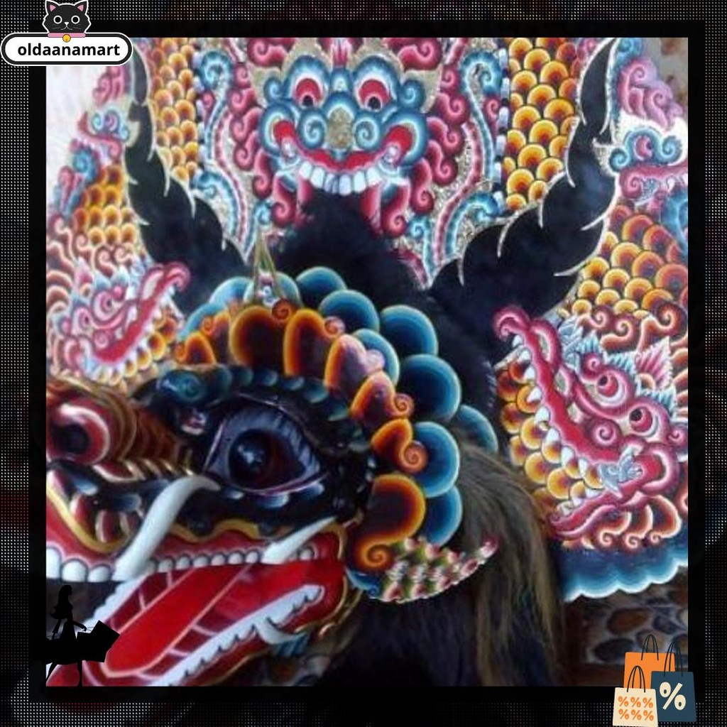 Cuci Gudang Barongan anak barongan barongan murah jaranan kediri Terbaru barongan spon devil Mainan 