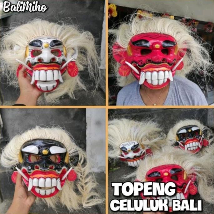 :0:0:0] TOPENG CELULUK BALI/TAPEL CELULUK BALI/PAJANGAN TOPENG LEAK BALI/TOPENG LEAK BALI/TOPENG HAN