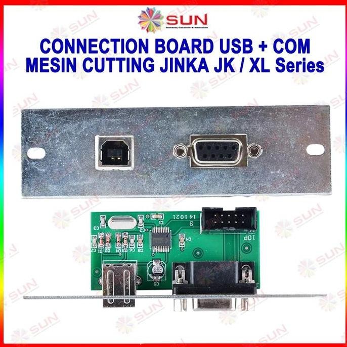 Sparepart JINKA - Connection Board USB Port COM Port Cutting Sticker Jinka Series JK / XL / JINKA PR