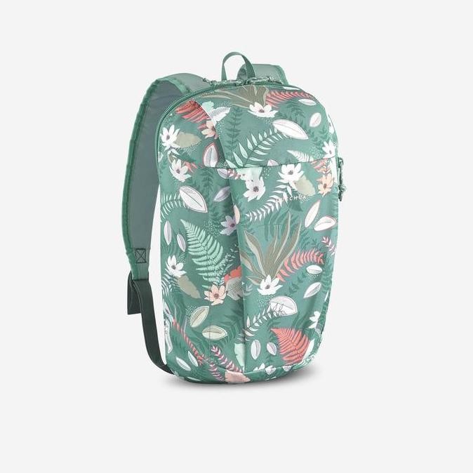 Decathlon Quechua Tas Ransel Hiking Arpenaz NH50 10L - Hijau Motif - 8731509 W0