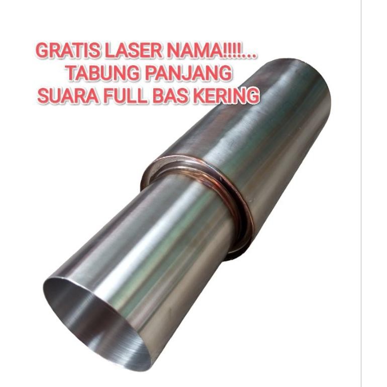 knalpot mobil racing tabung panjang  knalpot racing mobil pro sreet karakter suara full kering