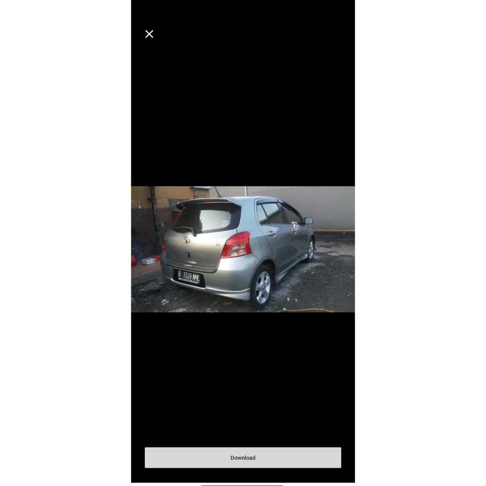 AKSESORIS  bodykit mobil yaris tipe s 2004-2008 , BUMPER BODIKIT BODY KIT