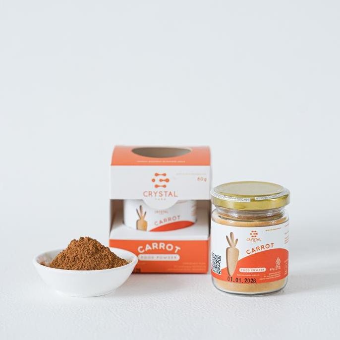 

Murah Crystal Farm | Carrot Food Powder (80Gr) / Bubuk Wortel - Bumbu Mpasi