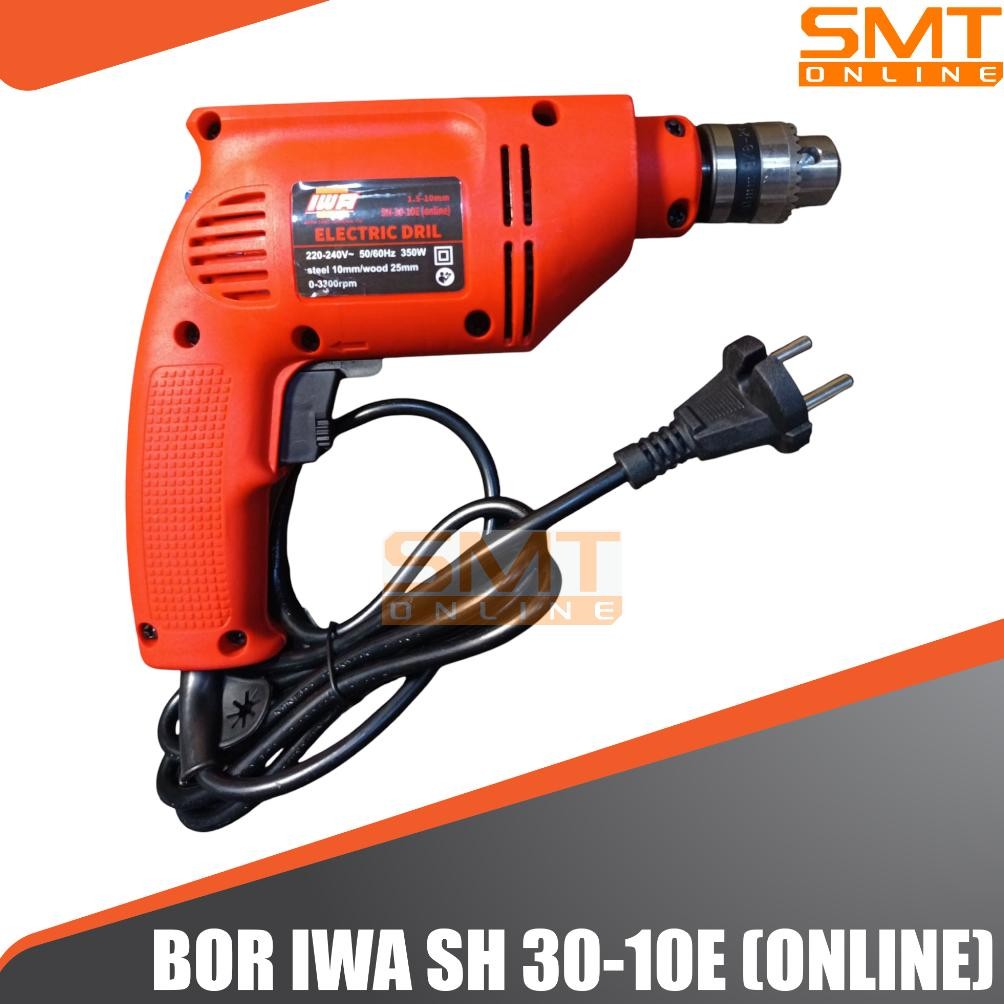 Mesin Bor Listrik 10MM Bolak Balik Bor Listrik Modern Bor 10MM Bor Tembok Bor Tangan Bor Beton