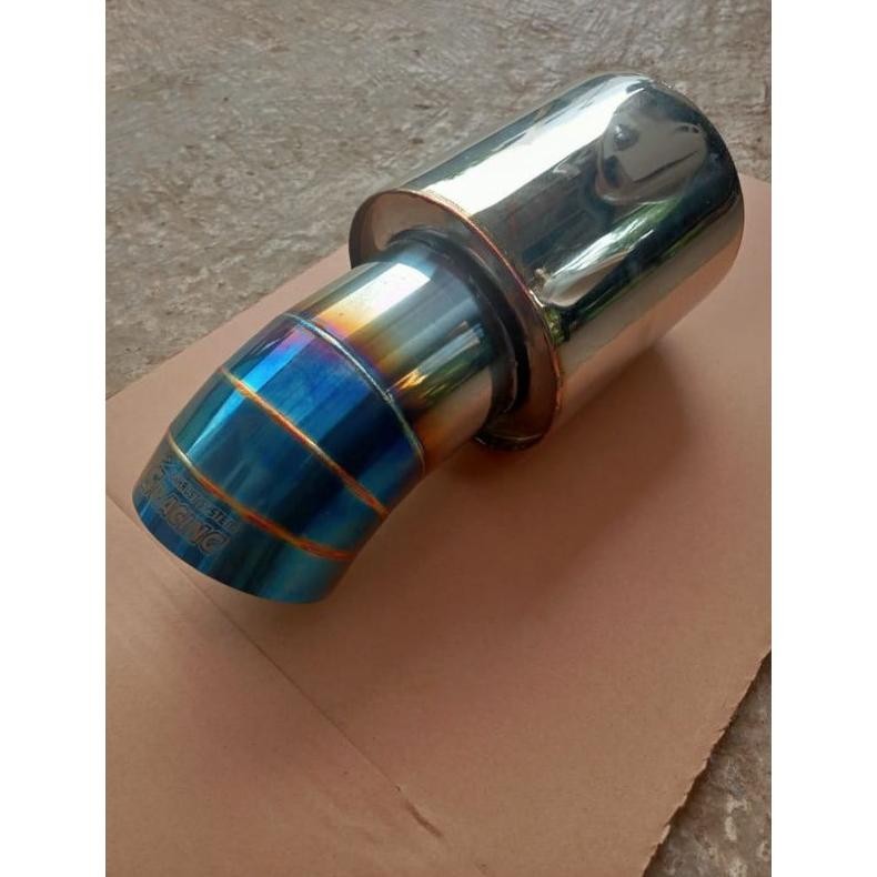 js racing knalpot mobil knalpot racing mobil js racing tipe pendek untuk mobil agya ayla jazz dll