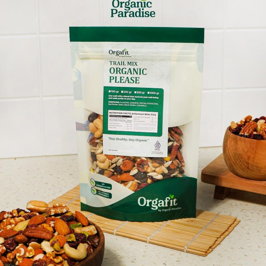 

Trail Mix Nut Organic Please 1 Kg Kacang Mix Nut Organic Please 1 Kg Organic Paradise