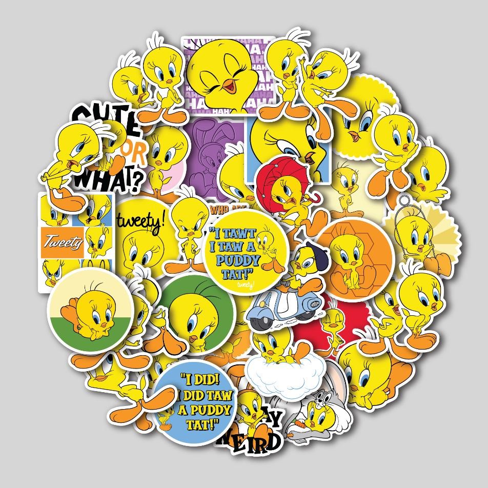 

Stier Pa Tweety D Stier Tumblr Stiker Laptop Koper Helm