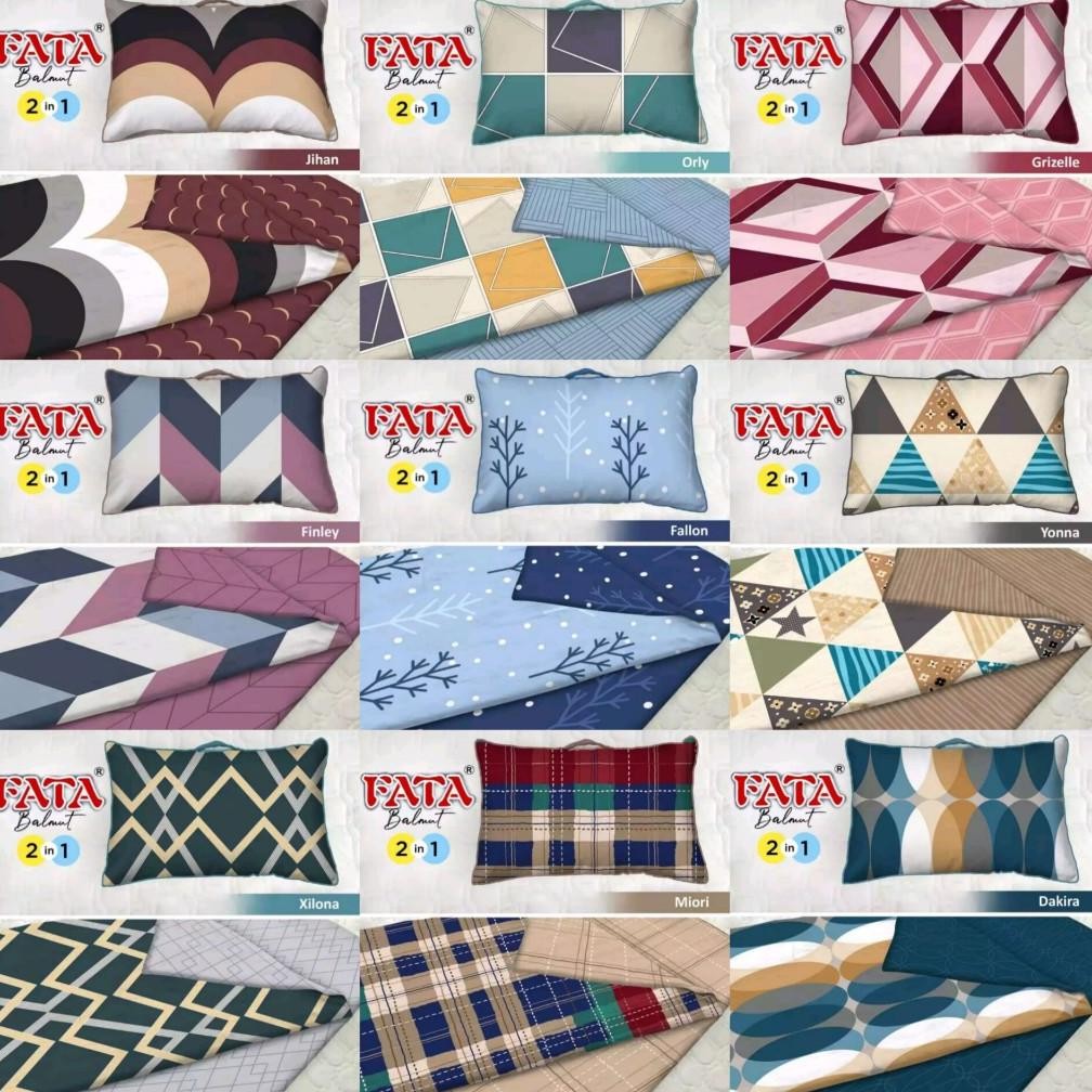 Balmut ( bantal selimut ) fata karakter/dewasa ukuran 150x220