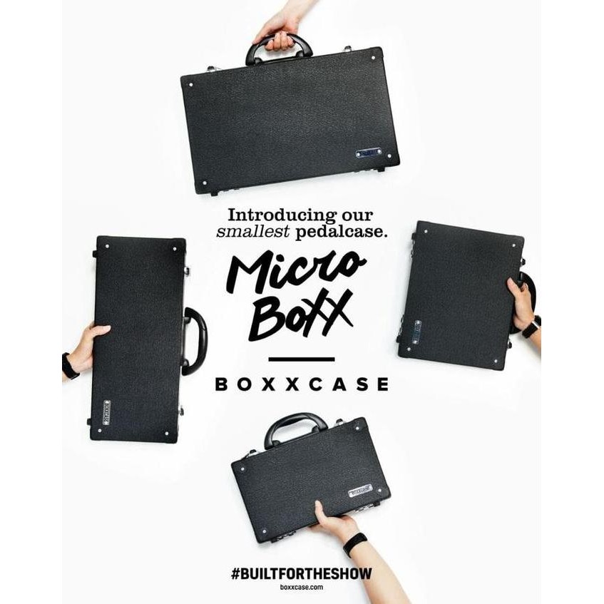 BOXXCASE PEDAL BOARD - MICROBOXX 4 ORIGINAL DAN TERPERCAYA