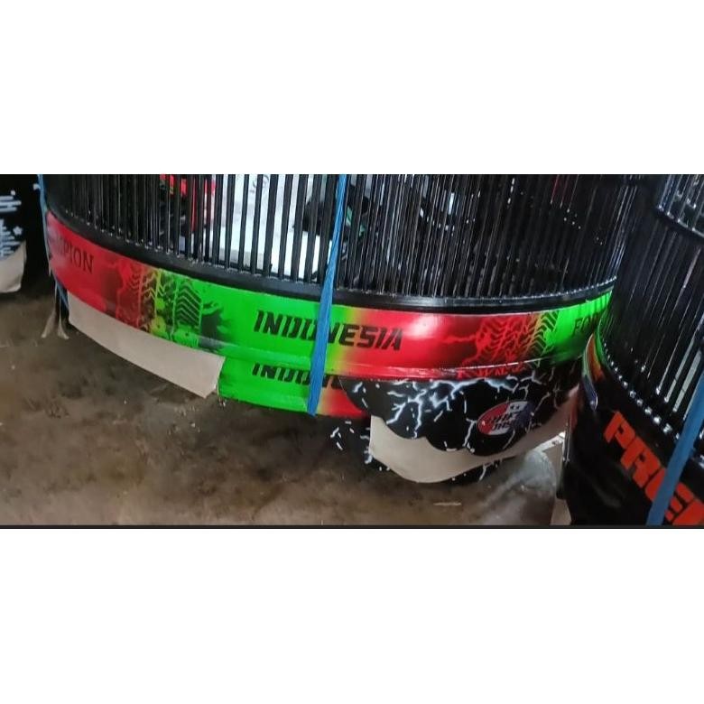 SANGKAR KANDANG MURAI RAFI JAYA AIRBRAS DAN AKRILIK NO 3