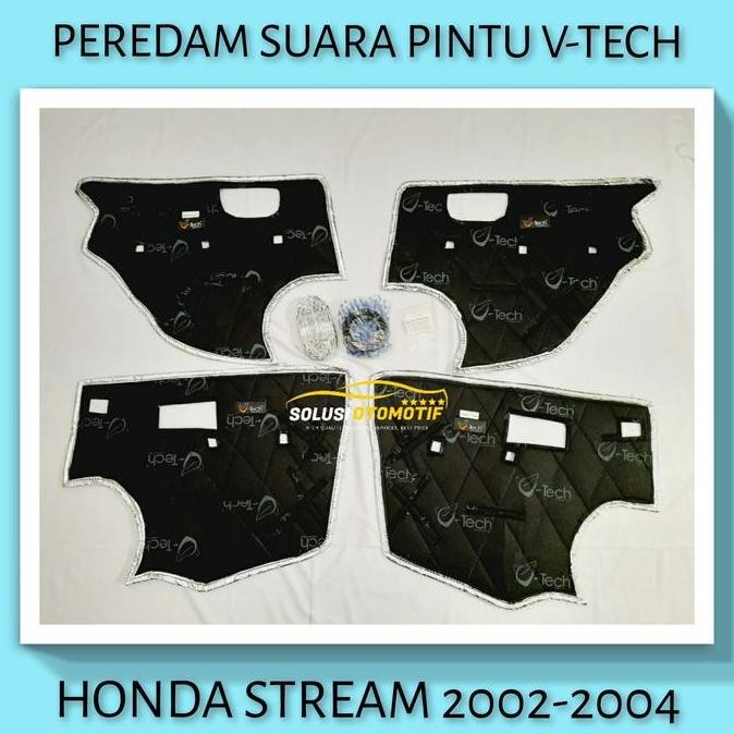 HONDA STREAM 2002-2004 Peredam Suara Pintu Aksesoris Mobil VTECH Ori