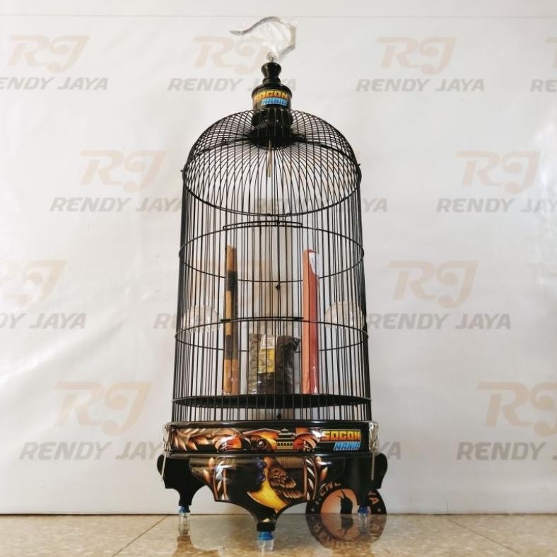 FULLSET SANGKAR LOVE BIRD BATMAN PVC