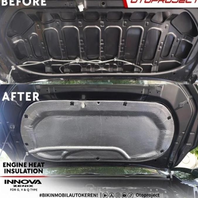 Engine Heat Insulation Otoproject Innova Zenix