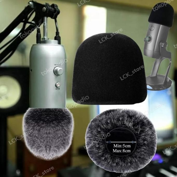 DB16 >> bulu yeti spon blue yeti / yeti pro busa condensor mikrofon cover