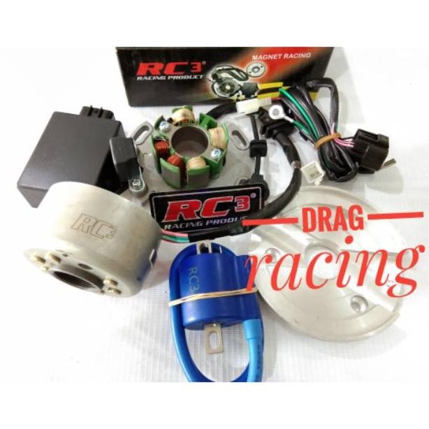 Magnet Rc3 yz 125 yamaha f1zr - force1 komplit plendes coil koil cdi soket lampu bys Rc3 pnp