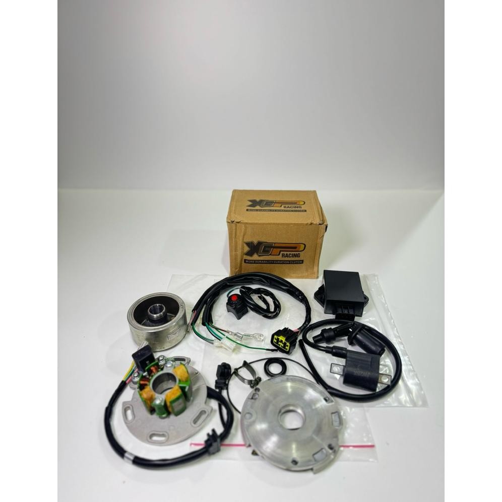 Magnet pengapian YZ 125 assy full set bisa buat rx king rx s rx 100 Fiz R Rc 3 thailand PNP