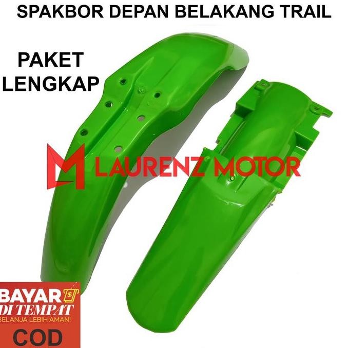 DF201>> PAKET LENGKAP SPAKBOR DEPAN DAN BELAKANG TRAIL / KLX 150 Dtracker
