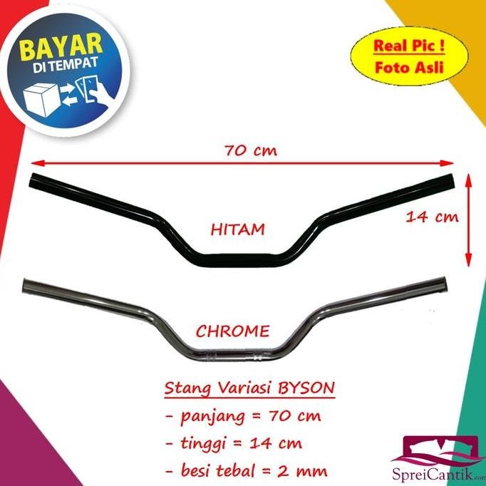 DF233>> Setang Stang Handlebar Motor Variasi Model BYSON
