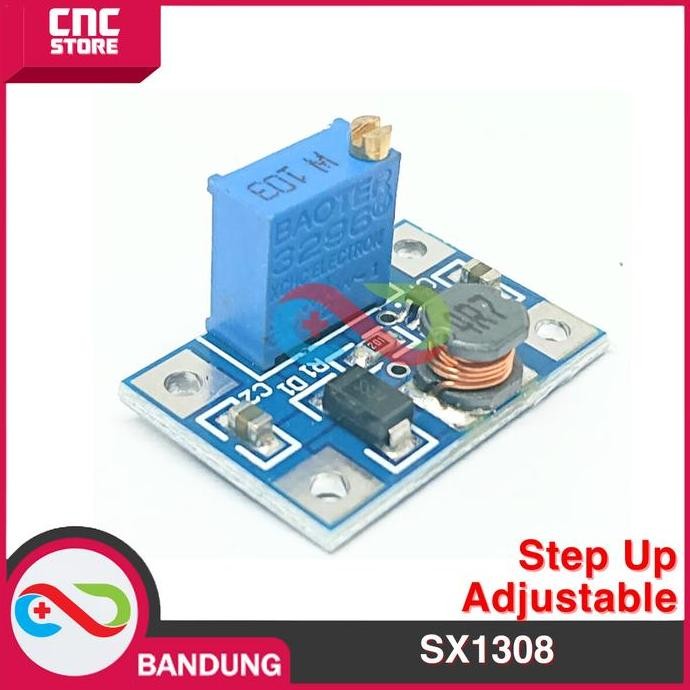Sx1308 Step Up Converter Boost Module Adjustable Baru