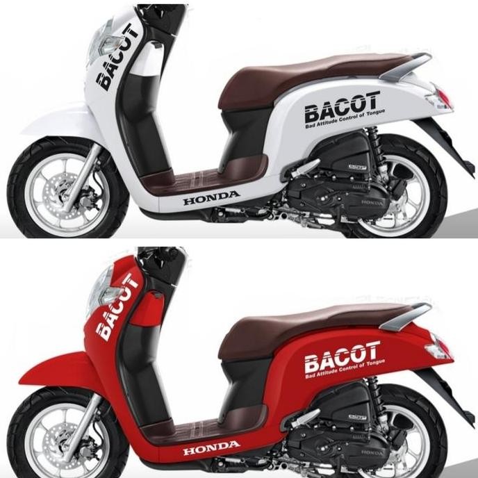 DB29>> sticker Scoopy sticker BACOT sticker cutting