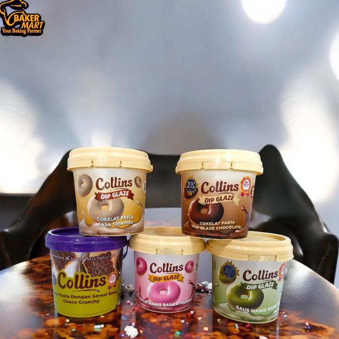 TERMURAH Collins Dip Glaze / Glaze Donat 1 Kg Siap kirim