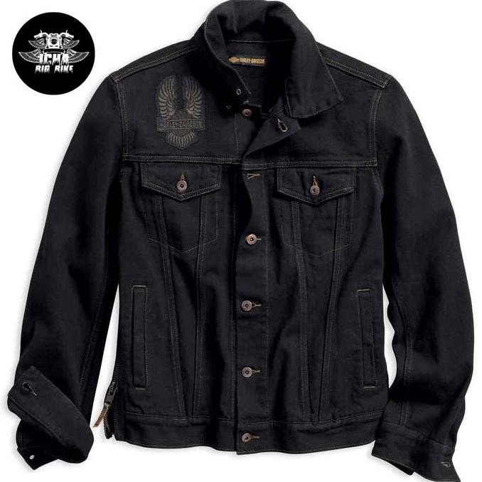 Jaket Jeans Denim Harley Davidson Genuine USA 98592-18VM JS
