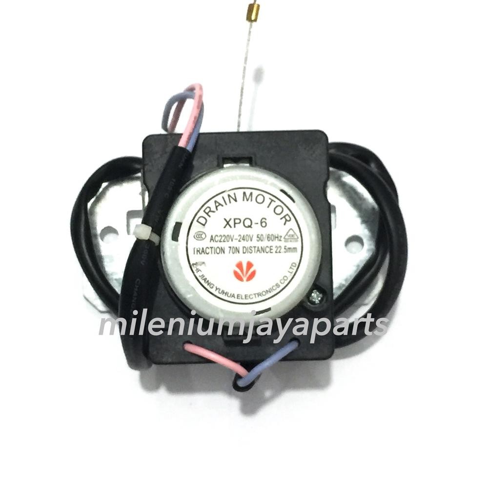 Promo Xtra Qw-7 Drain Motor Mesin Cuci 1 Tabung Sharp / Respound Switch Xpq-6 Premium As23