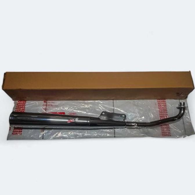 H2-18350-KEV-1300 MUFFLER MUFLER ASSY KENALPOT KNALPOT MOTOR EXHAUST HONDA SUPRA X  SUPRAX LAMA OLD 