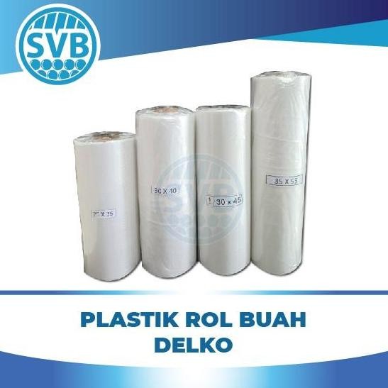 (Best) Plastik Roll / Roll Bag / Plastik Buah 25x35 30x40 30x45 35x55 - 30 x