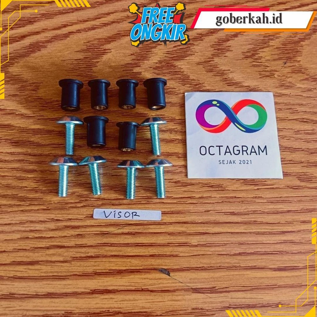 Baut Full Set Body Gsx 150R/Baut Body Full Set Suzuki Gsx 150R Original Produk