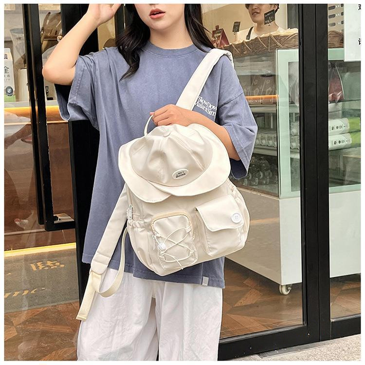 [Amy]Tas sekolah kecil santai berkapasitas besar untuk wanita untuk bepergian dan mendaki gunung