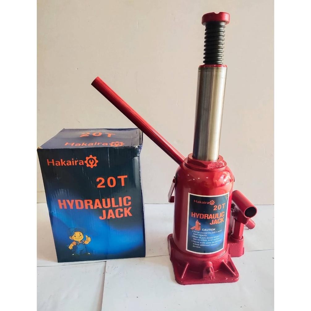 DONGKRAK BOTOL/DONGKRAK MOBIL 20 TON MERAH HAKAIRA