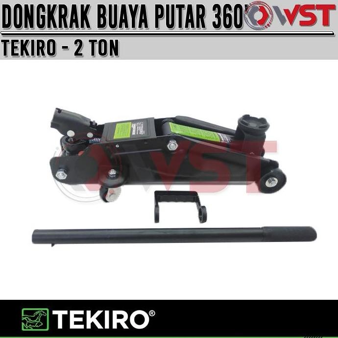 TERMURAH - Tekiro Dongkrak Buaya Putar 2 Ton Hidrolis / 2Ton Putar / Mobil