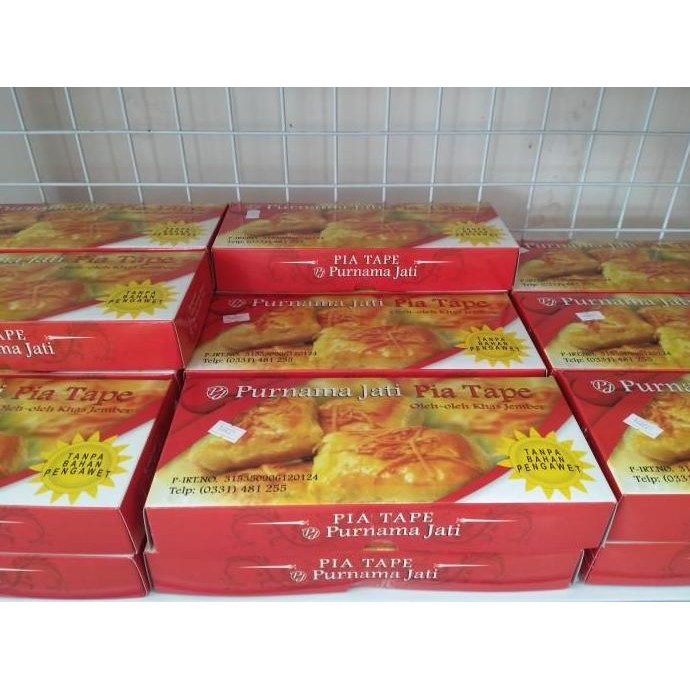 

(Best) Pia Tape Asli Purnama Jati Oleh-oleh khas Jember