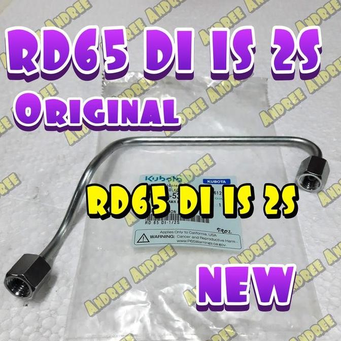 @=@=@=@=] Pipe Injection Selang Nozzle Kubota RD65 DI 1S 2S RD-65 1S 2S Original