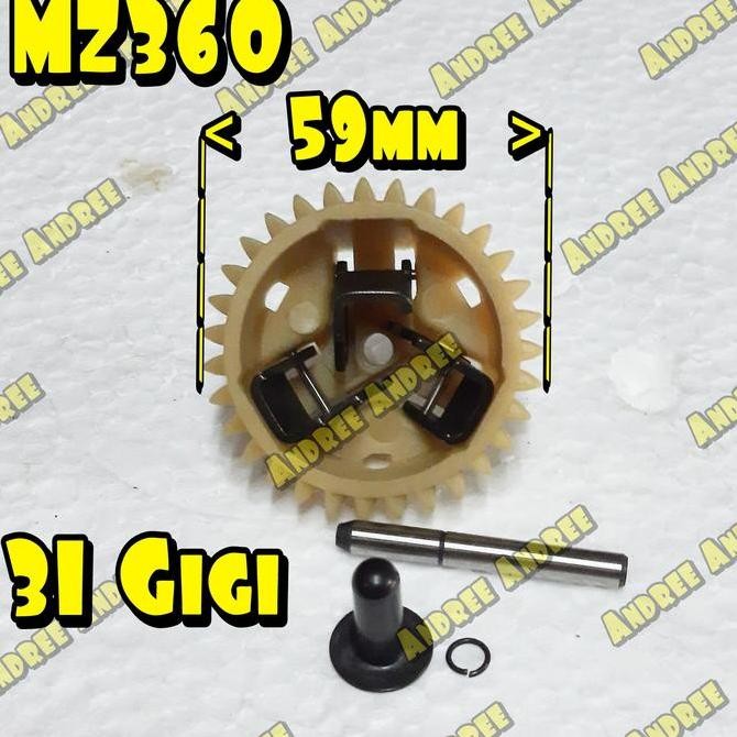 @#@#@#] MZ-360 Gigi Governor Gear Yamaha MZ360 EF6600 EF7200 EF-6600 EF-7200
