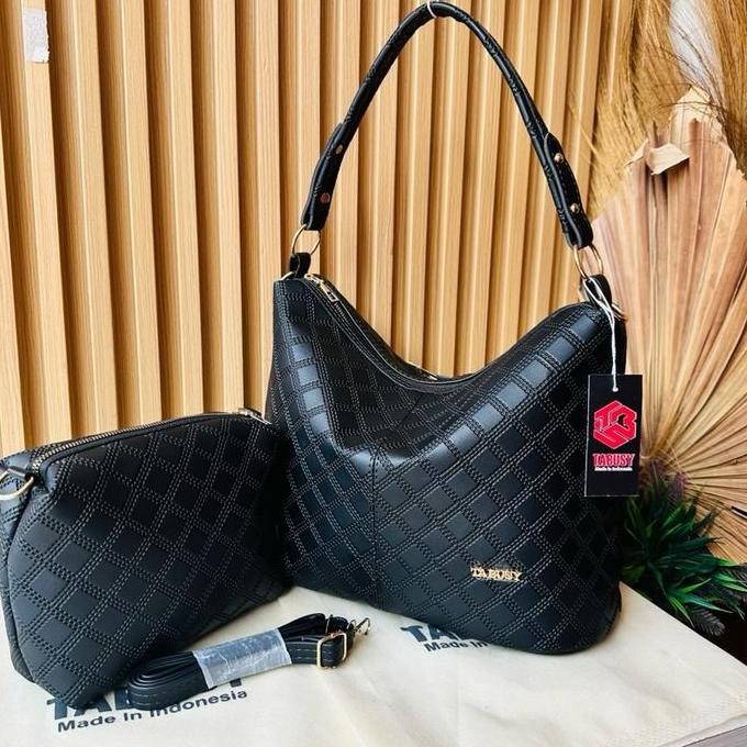 Tabusy Tas Hobo Luna Set Anak ,Sandang Wanita,Tas Hobo Mengaji Original