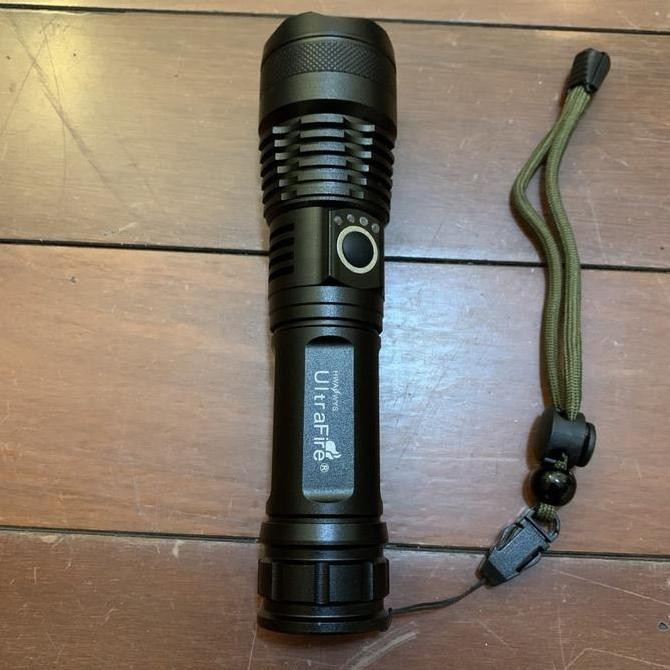 Senter LED XHP 50 ultrafire Cree Compact baterai 26650 rechargeable ZS