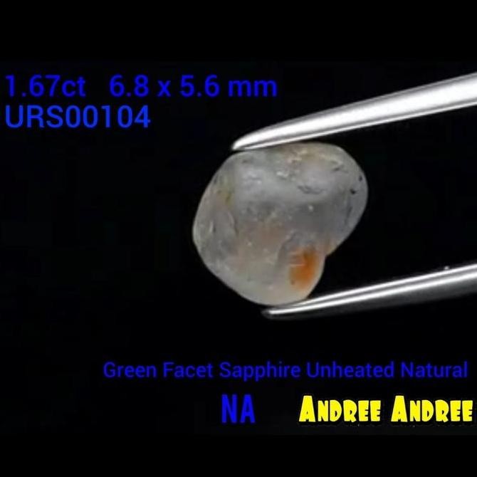 %$%$%$%$] Rough Sapphire Safir Unheated Natural 0005