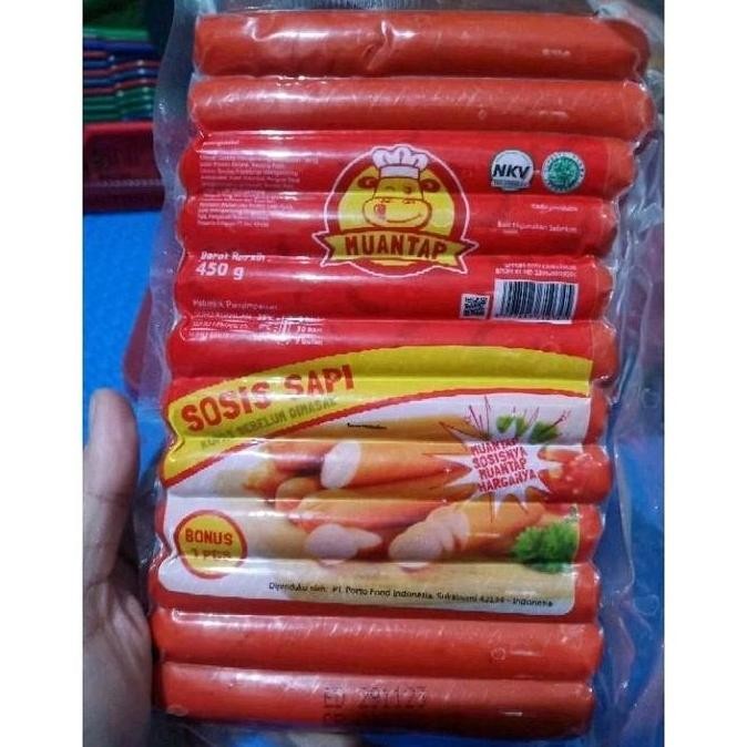 New Sosis Muantap Sosis Sapi isi25 Frozen Food