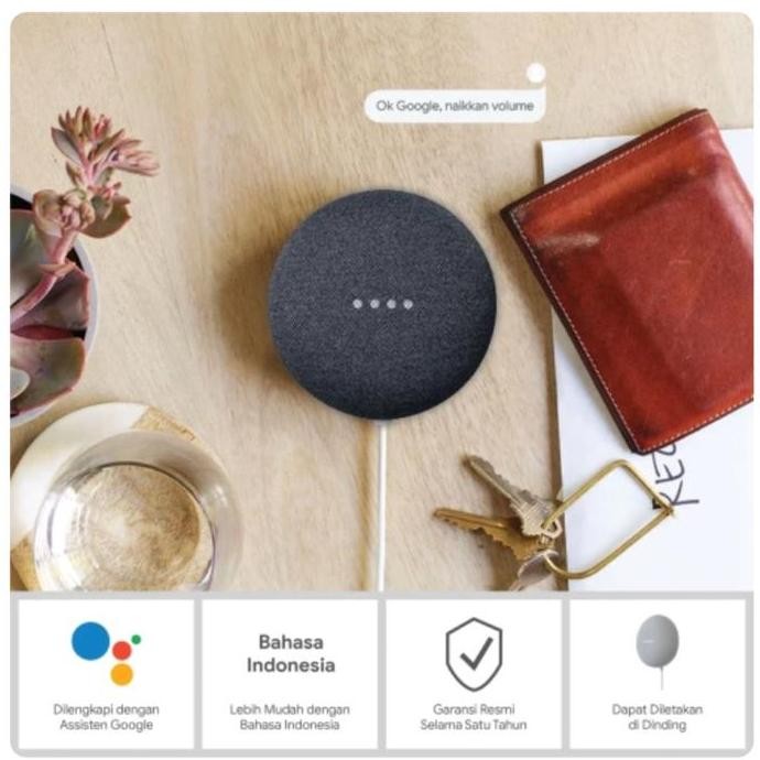 Google Home Nest Mini 2 Gen2 Gen 2 2Nd Generation Garansi Tam