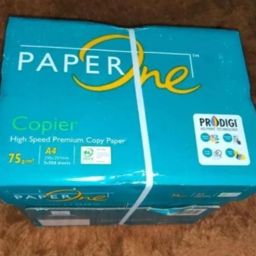 Hvs A4 75 Paper One/Hvs/Hvs A4 75 Gram/Kertas Hvs A4 75 Paper One